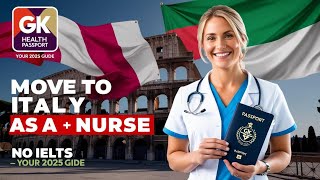 Move to Italy 🇮🇹 as a Nurse WITHOUT IELTS  #NursingJobsInItaly #nursingjobs