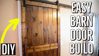 納屋のドアの作り方と取り付け方法 | 簡単!