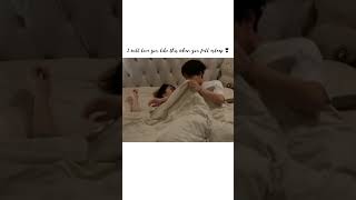 I will love you like this when you fall asleep🥺😇#couple #couplelove #love #family #trending #korean