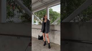 Casual date outfit #outfitideas #ootd #fashion #outfitinspo #casualoutfits #athleisure #blazeroutfit