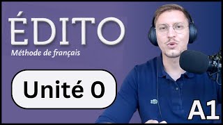 Édito A1 : Unité 0 (フランス語の授業)