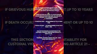 Custodial Death in BNS | Section 116 Explained | Judiciary Prep