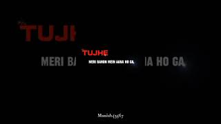apna khayal rakhna meri jaan #blackscreenlyricshindi #love #lovestatus