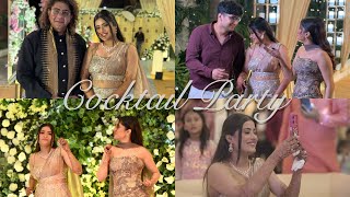 カクテルパーティー || 踊って、泣いて、お祝いしました || ウェディングVlogシリーズ || Sheerv