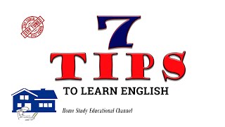 7 Tips to learn English