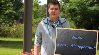 Why study... Event Management?