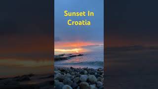 Enjoying Sunset in Croatia #croatia #europe #sunset