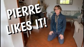 Pierre, aka "Monsieur Tile," gives our little French cottage the thumbs up! Ep.8