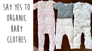 Organic Baby Clothes/Finn and Emma, Burts Bees, Owlivia Haul
