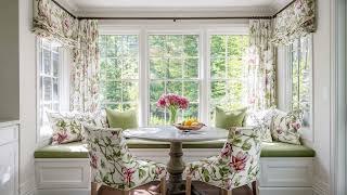 🌸🍂 Magnolia-Inspired Cozy Fall Ideas — Soften The Space with Floral Kitchen Curtains