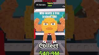 Who wants a free brainrot god #stealabrainrot #roblox