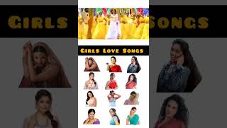 Part-2 Girls One Side Love Songs Ur Fav? #trendingshorts #trendingvideos #tamillovesong #rajunatrish