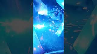 kid_hefe getting wild with it  @millerwelders#welding #weldinglife #weldingporn #weldingmachine