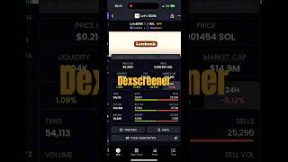 Buy Memecoins on Dexscreener #dexscreener #memecoins #cryptoeducation