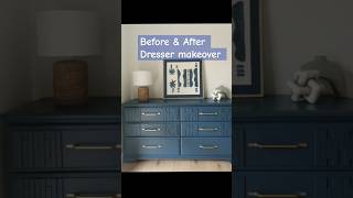 Check out this #beforeandafter Dresser Makeover #furniturerenovation #dressermakeover