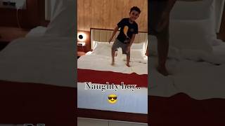 Naughty boy😎 #naughtyboys#boy#cuteboy#cuteboys#irritation#brother#boysthings #funny#shorts#ytshorts