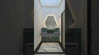 mosaic + statuario marble tile