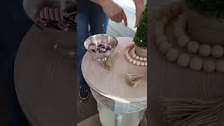 Creating a Faux Wood White Wash Tabletop with Retique It Liquid Wood and a Graining Tool