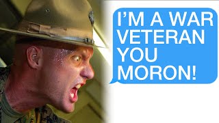 r/Militarystories Idiot Yells At Army Veteran And Instantly Regrets It!