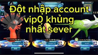 Poke Dai Chien | Break into the biggest vip0 account on the pk server and win against vip10