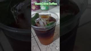 #colddrinks #coffee #shorts #fyp#honeylimecoffee #pinkerbell