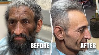 Homeless man Became a Model / Amazing Transformation
