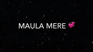 Tiktok trending Song Moula Mere Moula || Imovie Black Screen Whatsapp Status || Remix No Copyright