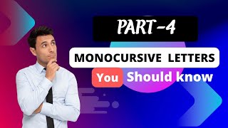 mono cursive letters -4. mono type cursive. @Skilldevelopment200