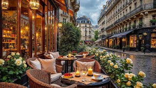 Quiet Paris Café Jazz at Dusk ☕ Relaxing Jazz Instrumental & Background Music for Study, Work