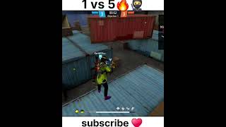 1 vs 5 hed शॉट #ytshorts #short #noobprank