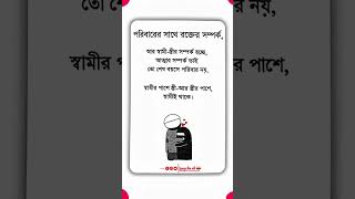 স্বামী–স্ত্রীর সম্পর্ক আত্মার বন্ধন, রক্তের নয় 🖤 | ইসলামের দীপ্ত বাণী
