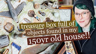 treasures found in and around my 150 year old house!