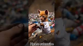 poor cat was loughed earn money to buy a school uniform #hindianimationvideo