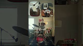 Playing Drums, Bass, and Piano... Just Goofin' Around. #shorts #recording #athome