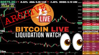 [ARCHIVE] Bitcoin Liquidation Watch Livestream Aug 11 - 12 Overnight 2024 with Chat and Sound