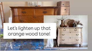 From orange and outdated to light and fresh wood 🙌🏻