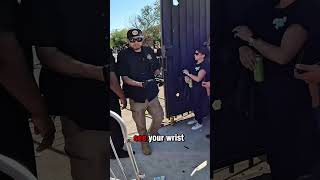 Security guard was cool 😎 #losangeles #raw #security #shorts #viral
