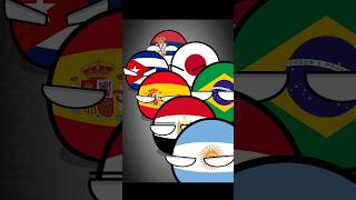 Eternal Enemies || Argentina Vs Chile || [ CountryBalls ] || #countryballs #shorts