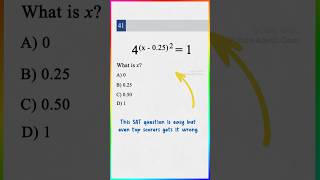The easy SAT question even top scorers get wrong #digitalsat #satprep