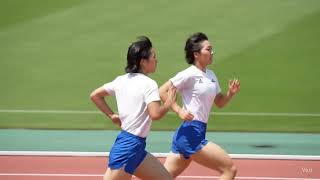 【AI生成】陸上女子の練習風景②
