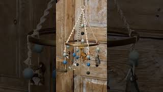 Custom macrame mobile by Vintage Arts - Jax. FL