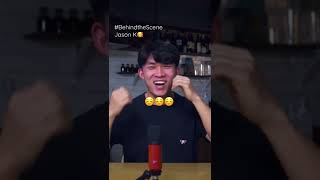 Behind the Scene : Jason's face blusing #shorts