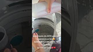 Shampoo para ropa negra(roja azul) #encasadecindy #cindyvlogs1 #comolavaropanegra #4k #jabonliquido