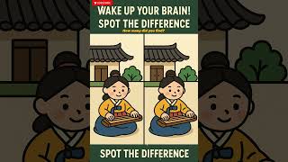 🔍 Spot the Difference | Korean Melody Challenge 🎶✨ #visualpuzzle