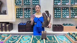 Cheapest Gold Jewellery Market in Delhi | Gold Rings Bangles Necklace Pendant Sets