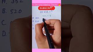 Maths for ssc ll Tricky maths ll 5 second me maths bnana sikhe ll#maths #mathstricks #education