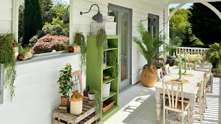 Stunning Porch Makeover: DIY Decor, Thrifted Finds & Stylish Ideas!