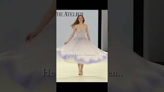The Designer vs his Designs ✨😮 #jolipoli #weddingdress #hautecouture #dress #beautiful #fashion
