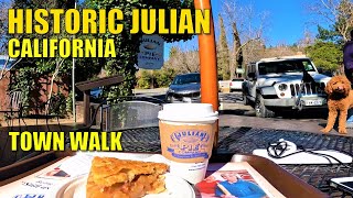 👟Town Walk:  Historic JULIAN, CALIFORNIA