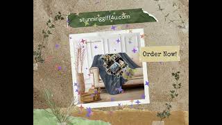 Custom Fleece Blanket - Personalized Photos Collage